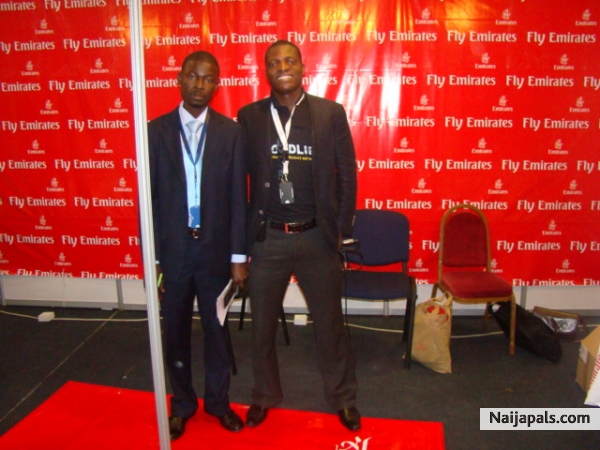 me and Akintunde Fadairo - click for next photo