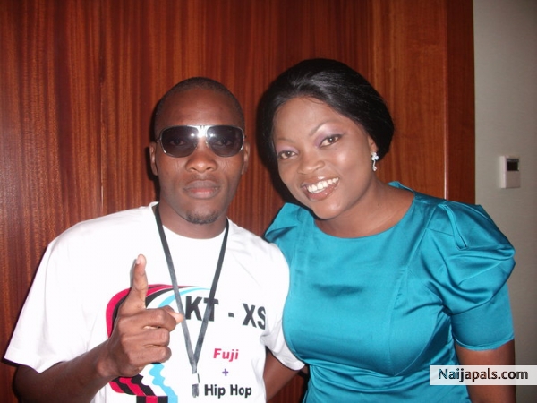 KT - XS and Funke Akindele ( Star actress ) JENIFA ---- Suliat kan Ayetoro kan - click for next photo