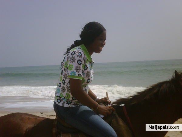 RIDING ON A HORSE - click for next photo