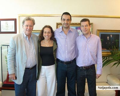 Visit Of Compagnia Del Verde to Mohamed Dekkak Chairman and Founder of Adgeco Group - click for next photo
