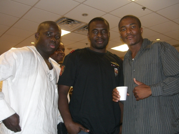 me and my swagg team at a party. - click for next photo