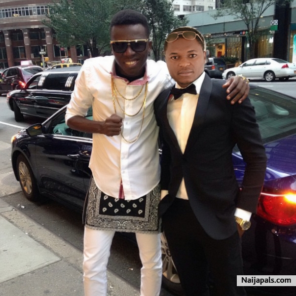 comedian fk with akpororo - click for next photo