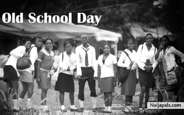 Old shool day at Delta State University... - click for next photo