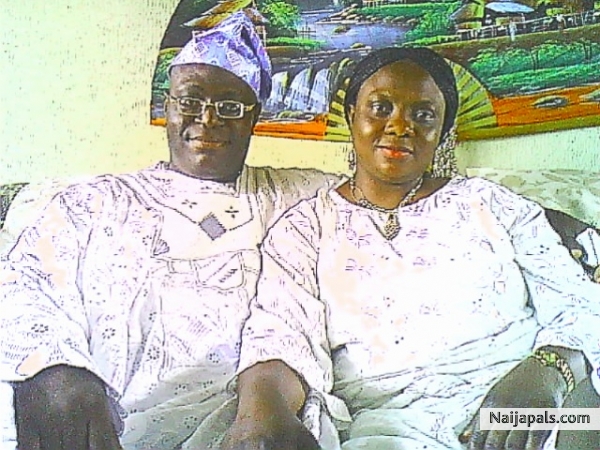 OlufemiLawrence and wife - click for next photo