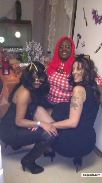 My girls at my Halloween party Oct. 31 2011 - click for next photo