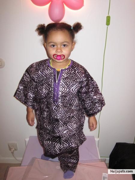 My daughter in native. - click for next photo