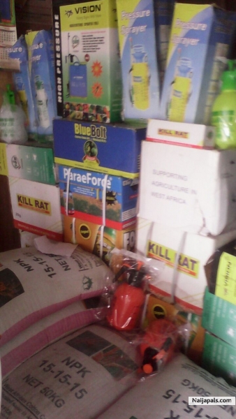 My Agro Chemical Supply Shop in Oshogbo - click for next photo