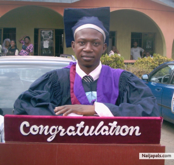 i thank God on my graduation day. - click for next photo