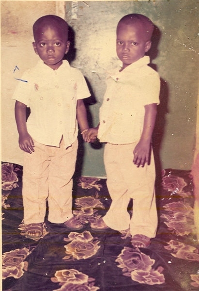 My twins brother & I - click for next photo