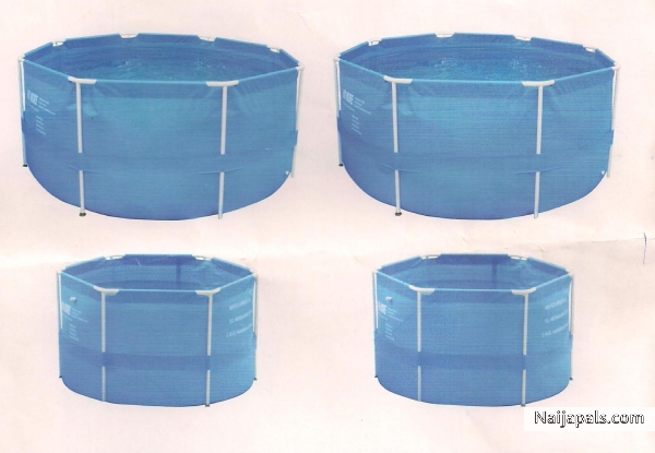 COLLAPSIBLE MOBILE POLYGON TANK - click for next photo