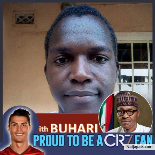 this is my official edited image with cristiano ronaldo and buhari - click for next photo