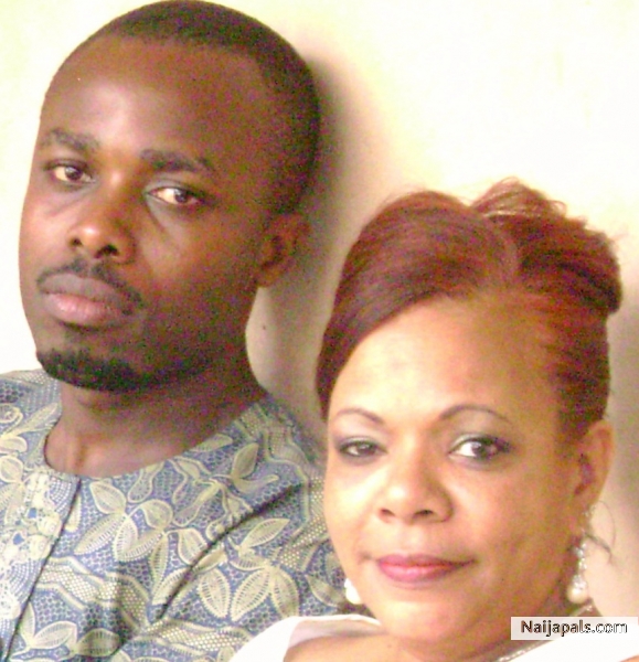 Me and my husband on our wedding day - click for next photo