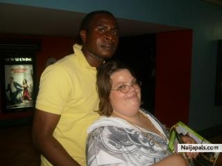 MY HUBBY AND I AT THE GALLARIA IN LAGOS, ON OUR WAY TO SEE JUMPING THE BROOM - click for next photo