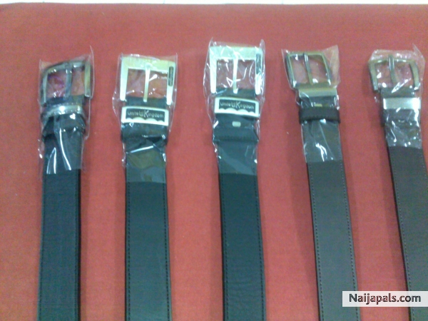 LEATHER BELTS - click for next photo