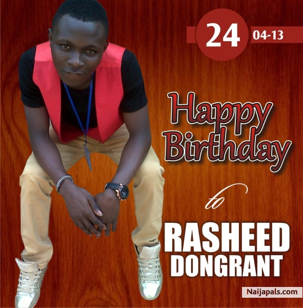 Happy Birthday to you DONGRANT - click for next photo