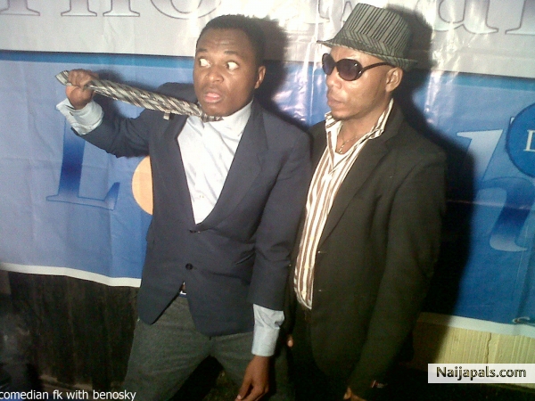 comedian fk with benosky 8 - click for next photo