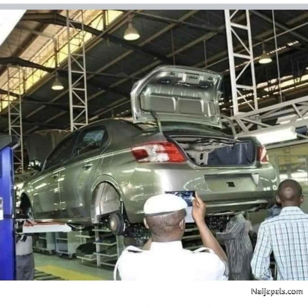 Making the only car that transported Dangote and Time is time! - click for next photo