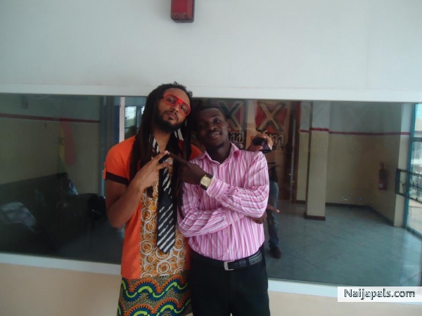 Koborlor of FOKN BOIS and me. - click for next photo