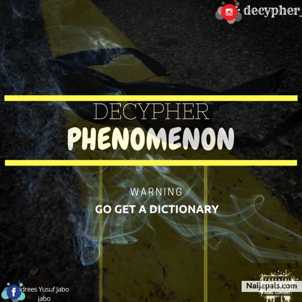 Phenomenon