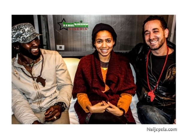 Me & my peoples... The blessed Nneka & Oranmiyan - click for next photo