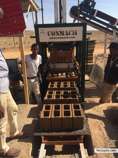 Concrete Block Making Machine BlockKing-09MS - click for next photo
