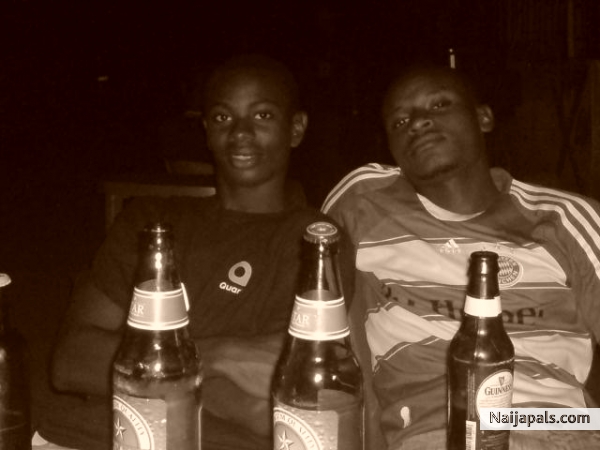 feeling cool with my friends and drinking - click for next photo