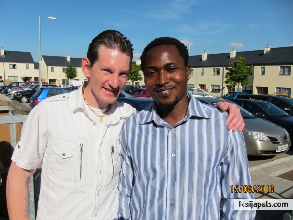 me n my inlaw Greham - click for next photo