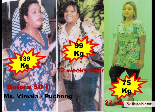 Lost over 60 kilo..in 2 months... - click for next photo