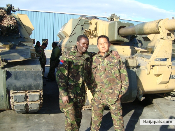 ME AND A PAL IN CANADA - click for next photo