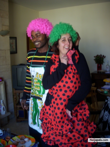 Just a cool outfit to cook in the kitchen - click for next photo