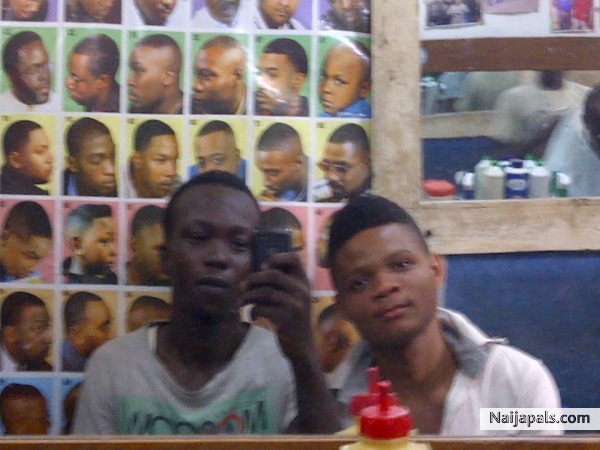 was about to do my hair - click for next photo