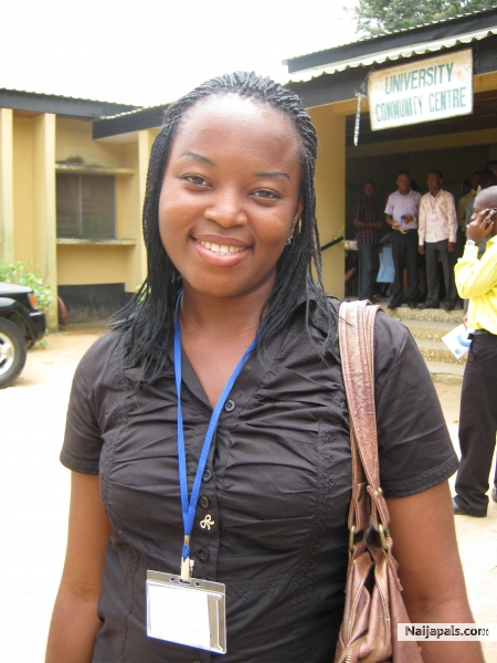 me, at a conference in uyo. - click for next photo