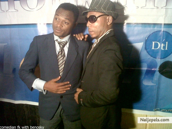 comedian fk with benosky 4 - click for next photo