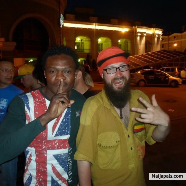 me and my friend from jamica - click for next photo