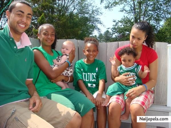 THESE ARE MY BOSTON CELTICS (DANIELLE) FAMILY FOLKS - click for next photo