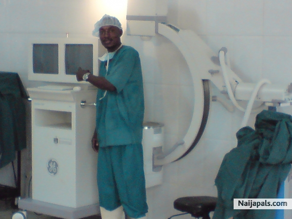 me at my hospital theatre where i work - click for next photo