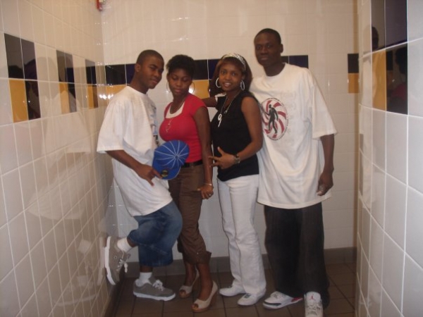on my lil sister' s birthday - click for next photo