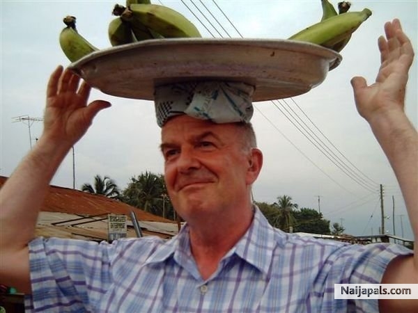 Bret hawking in naija.... - click for next photo
