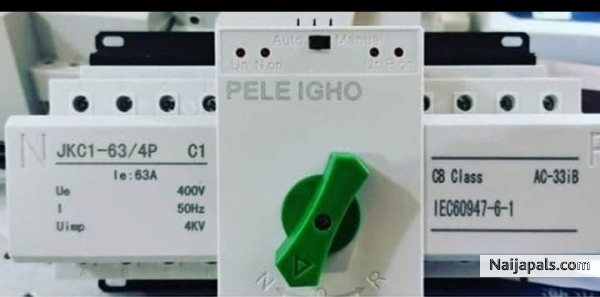 AUTOMATIC CHANGEOVER SWITCH - click for next photo