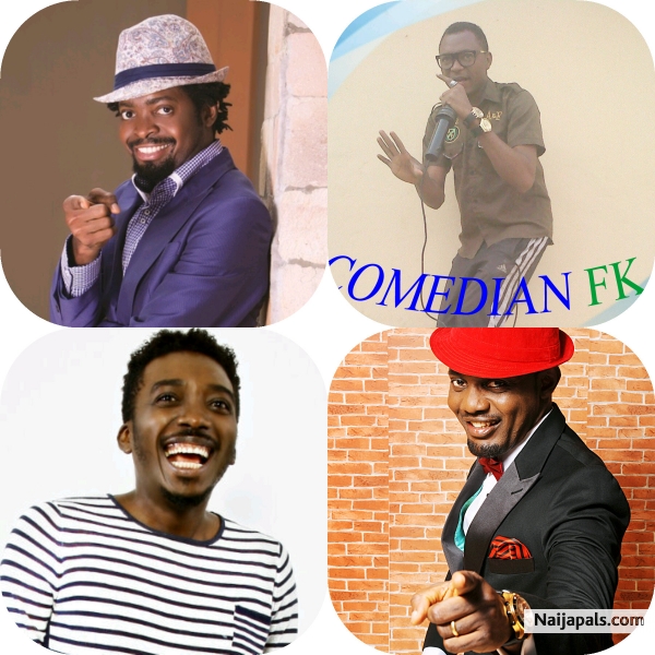 comedian fk, Ay, bovi and basketmouth - click for next photo