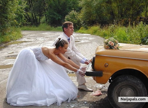 on ur wedding day - click for next photo