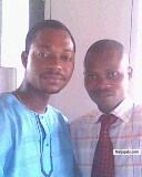 with a friend AJ - click for next photo