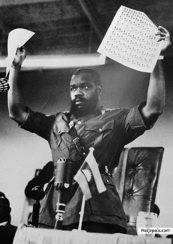 the lion of tribe of biafra - click for next photo