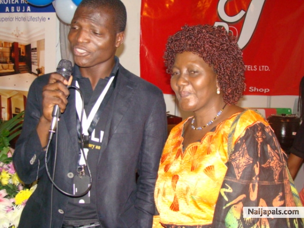 me and the Association for Black Tourism in the US, Chief Mrs Margret Abiola - click for next photo
