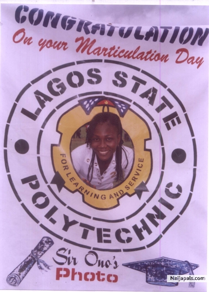 MY MATRICULATION - click for next photo