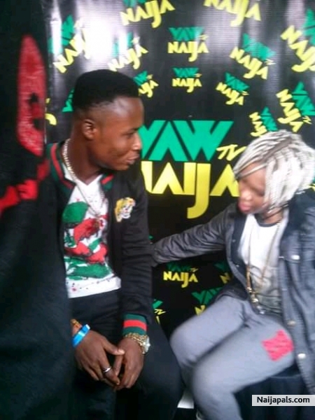 swagzybobo went to interview with miskid - click for next photo