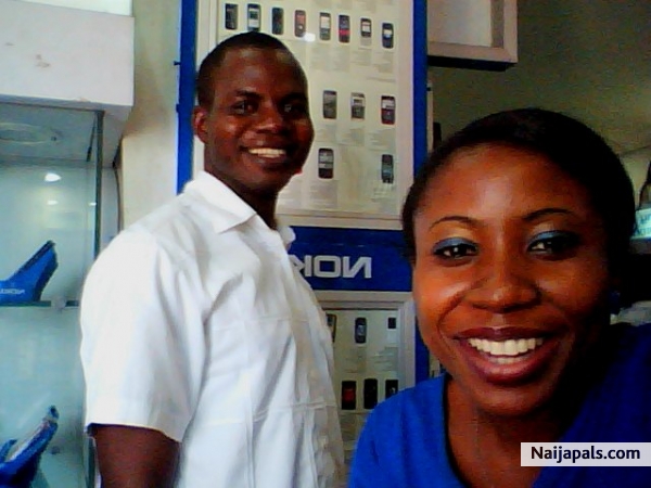 my colleague and i having a nice laugh - click for next photo