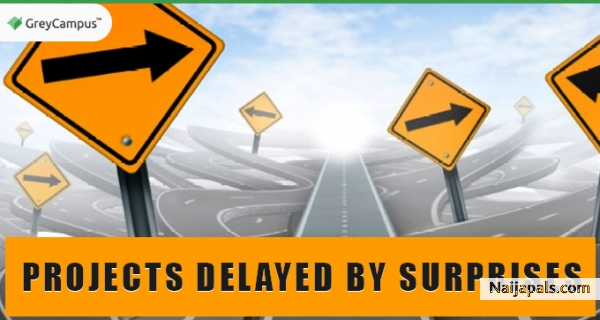 There are many reasons for a Project to get delayed. Know the reasons of why Projects get delayed in the following link: http://www.greycampus.com/blog/project-delayed-by-surprises - click for next photo
