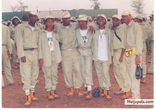 with other friends in camp - click for next photo