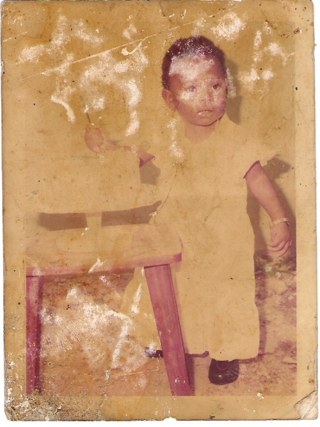 ME ON MY A YEAR BIRTHDAY - click for next photo